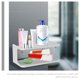 thumbnail image 5 of Estante de pared de doble capa para baño, organizador colgante, estante flotante, 5 of 8