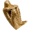 thumbnail image 6 of FRCOLOR Golden Abstract Sculpture Home Decor Modern Figurines for Desk and Table Decorations Synthetic Resin 11.8 Inches, 6 of 8