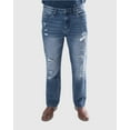 thumbnail image 5 of MEN'S FALLS RIPPED STRAIGHT FIT JEANS, 5 of 7