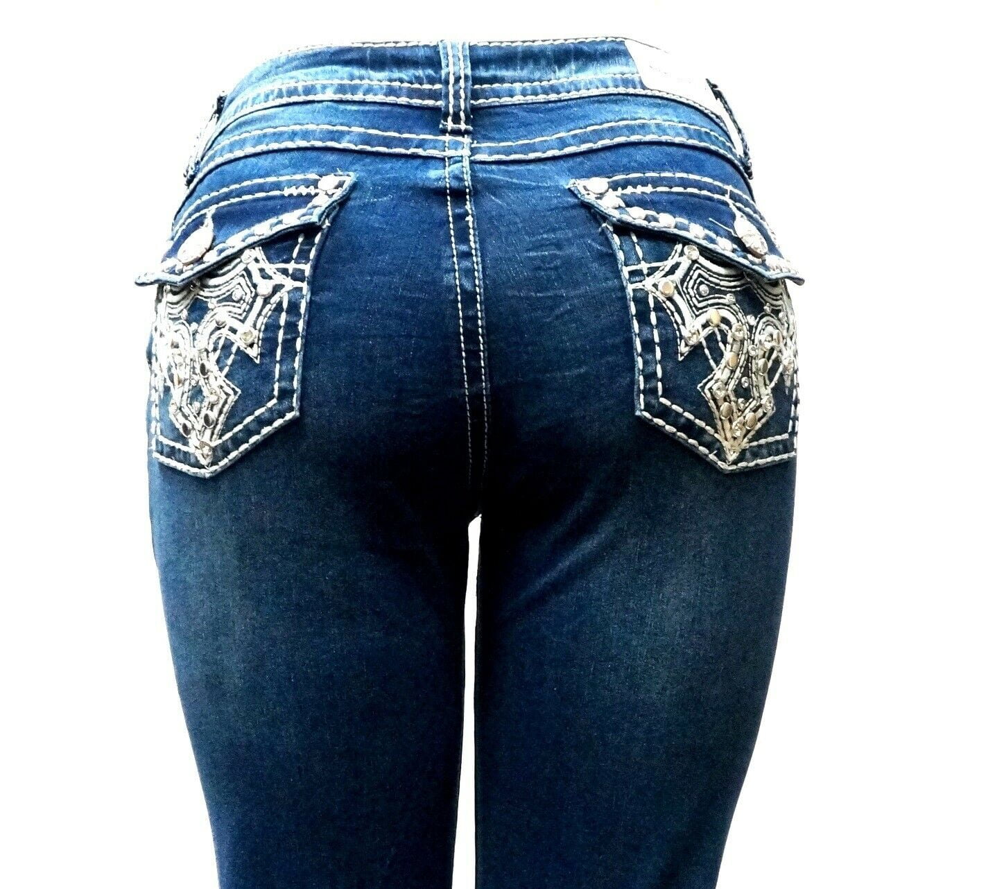 【Yoyocha25 】STUDS DETAIL DENIM PANTS Yoyocha25 様専用】STUDS DETAIL DENIM PANTS