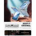 thumbnail image 4 of i-Blason Cosmo for Samsung Galaxy Z Flip 6 / Flip 5 Case [Built-in Front Screen Protector] [Hinge Protection] [Support Wireless Charging] Slim Clear Protective Phone Case Cover for Galaxy Z Flip 6/5, 4 of 6