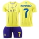 thumbnail image 1 of Riyadh Victory Traje de fútbol Adulto Niños Hombres Fitness al aire libre Deportes Ronaldo Jersey Secado rápido Mujeres2324 Casa de la Victoria de Riad No.7, 1 of 1