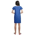 thumbnail image 5 of Moomaya Womens Round Neck Nursing Sleepwear Printed Short Sleeve Nightdress, 5 of 6
