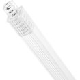 thumbnail image 1 of Earthtec 24 Inch Clear Adjustable Replacement Bathroom Towel Bar Rod Spring Loaded End Sturdy Plastic Wall Mount and for Kitchen Towel Storage Replacement Towel Bar for Ceramic Holder, 1 of 7