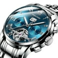 thumbnail image 4 of EXPLOJOY Fashion Men's Watch – Automatic Movement, Skeleton Dial, and Durable Steel Case, 4 of 9