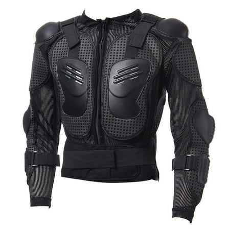Full Body Motorcycle Riding Jacket Armor Spine Shoulder Chest Protection