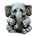 thumbnail image 6 of Alexsix Garden Elephant 15 inch Garden Statue, 6 of 6