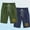 O-d-Green, variant on Ladies Drawstring Cargo Capris Pants Rolled Cuff Casual Summer Travel Hiking Shorts with Pockets Red XL
