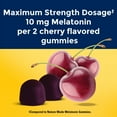 thumbnail image 3 of Nature Made Melatonin 10mg per Serving Time Release Melatonin Gummies, 100% Drug Free, 60 Ct, 3 of 9