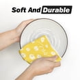 thumbnail image 2 of Sm:)e Daisy Hello Sunshine Summer Kitchen Dish Towels Yellow 18 x 26 Inch Set of 4, 2 of 7