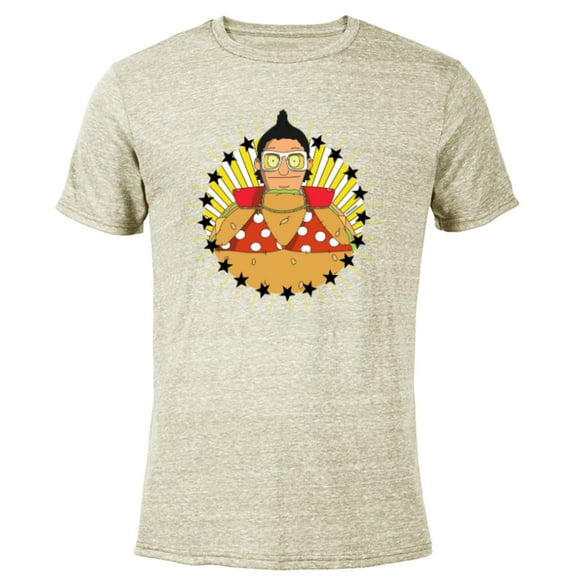 The Bob’s Burgers Movie Gene Belcher - Short Sleeve Blended T-Shirt for Adults - Customized-Yellow