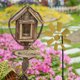 thumbnail image 4 of Molino de viento Jardín Hierro Giratorio Viento Spinner Veleta al aire libre Decoración de jardín, Amarillo Eigraketly HA005448-01, 4 of 6