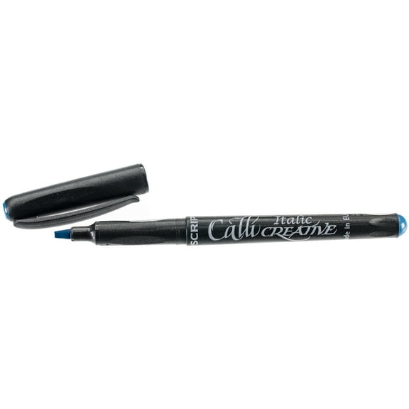 Manuscript CalliCreative Italic Marker - Metallic Turquoise, 2.5 mm, Medium Point