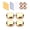 19mm, variant on Pack of 4 Sturdy Brass Materials Glass Nails Screws Gold Tone Designs Portable for Home and Commercial Daily Use