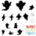 thumbnail image 1 of EIMELI Halloween Hanging Ghosts Decor PP for Outside Porch Lawn Decor  12PCS Ghosts, 1 of 10