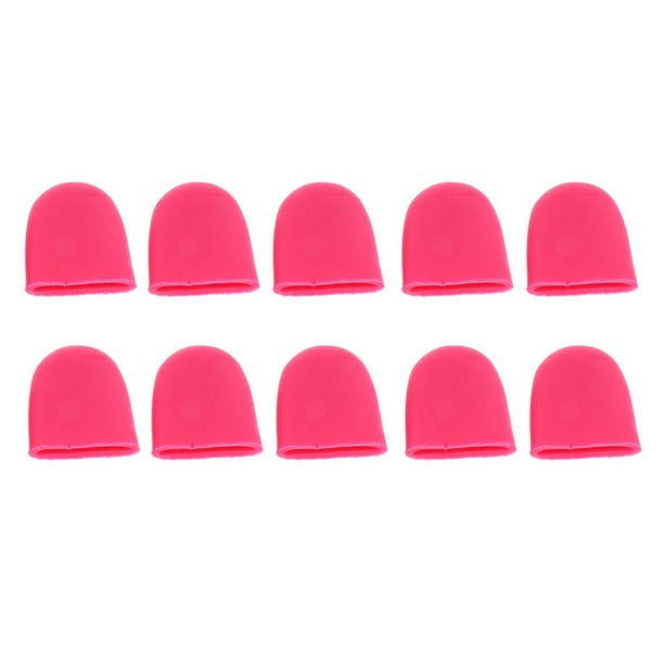 5 pares de protectores de dedos de gel para dedos, protegen los dedos y brindan alivio. L