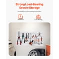 thumbnail image 2 of VEVOR 2 x 4 ft Slat Wall Paneling PVC White Garage Slatwall with Modular Design, 2 of 9