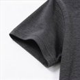 thumbnail image 4 of KPOPLK Baby Boy Outfit First Birthday Short Sleeve T-Shirt Top+ Solid Shorts Set One Year Old Clothes(2-3 Years,Black), 4 of 6
