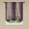 thumbnail image 4 of Designer Home Ombre Window Curtains, Modern Semi-Sheer Window Curtain Drape Shade Panels, Window Treatment for Livingroom, Bedroom and Kitchen, 4 of 6