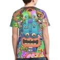 thumbnail image 2 of Game My Singing Monsters Teen T-Shirt Crewneck Short Sleeve Double-Sided Print Summer Tee Shirts Top For Youth Boys Girls Children X-Small, 2 of 7