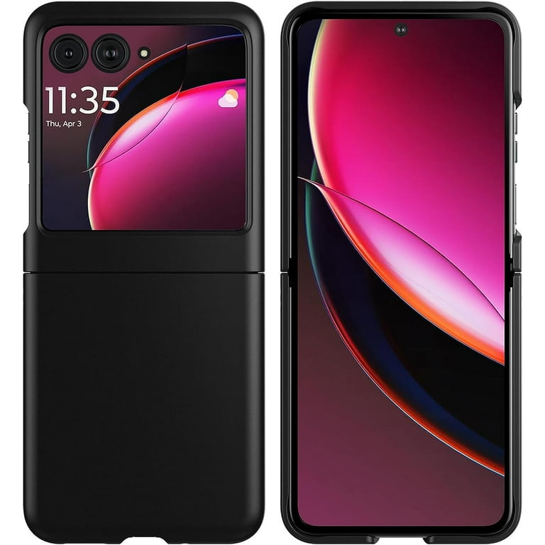 Motorola Razr+ 2023 Protective Case with Built-In Glass Screen