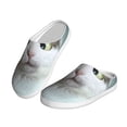 thumbnail image 2 of Lsque Funny Cat Pattern Womens Comfort Cotton on Scuff With Memory Foam and Anti-skid Sole Slipper-35/36, 2 of 7
