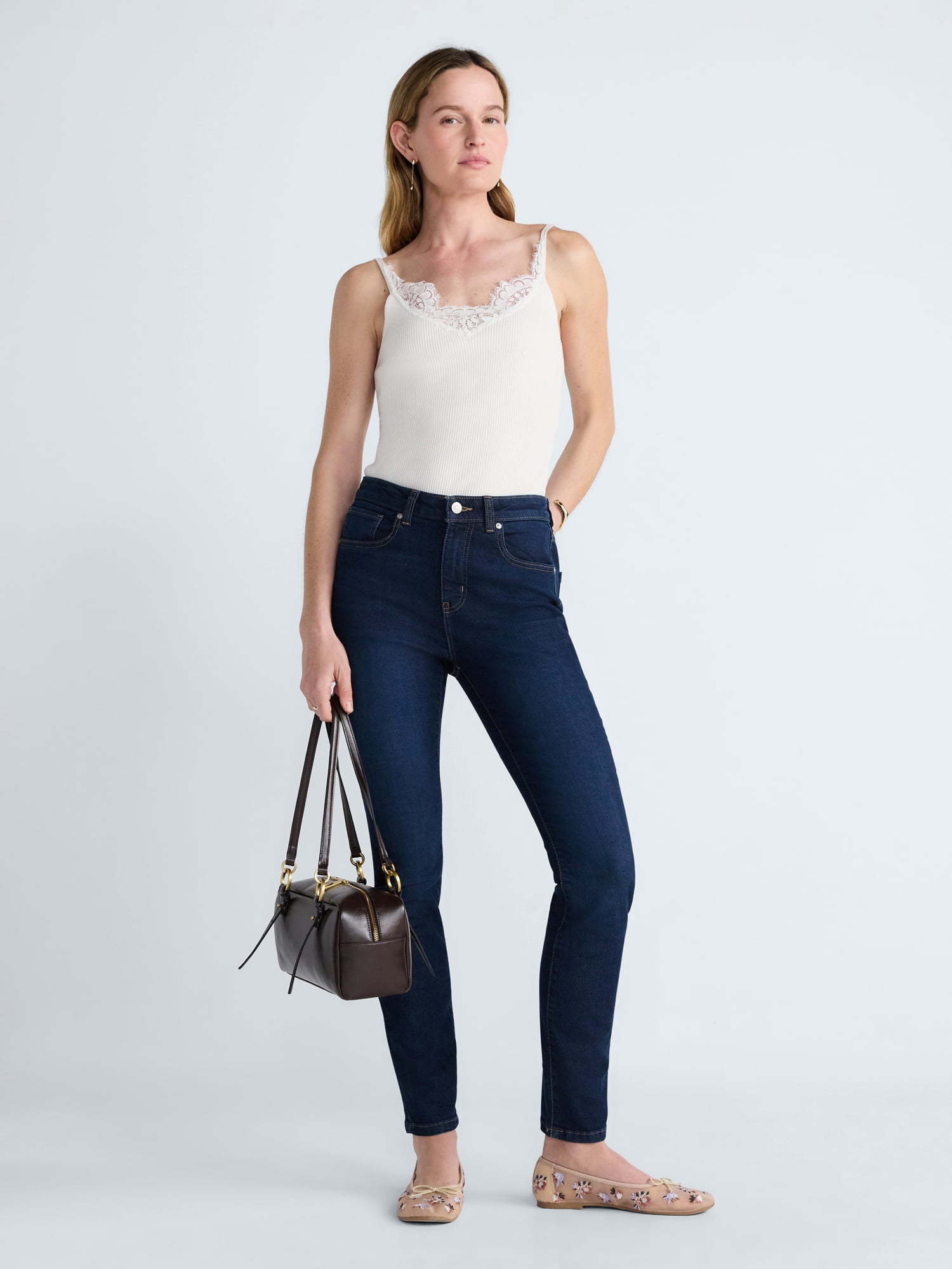 Scoop Women’s High-Rise Skinny Jeans, 29'' Inseam, Sizes 0-18