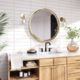 thumbnail image 3 of Wowow 8 in. Widespread Double Handle Bathroom Basin Faucet with Drain Kit in Oil Rubbed Bronze, 3 of 8