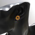 thumbnail image 3 of Jewelry VerPetridure Ladies Sunflower Earrings Dripping Earrings Ladies Jewelry 1 Pair Of Earrings, 3 of 3