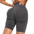 thumbnail image 1 of Pantalones cortos sin costuras de verano para mujer, mallas deportivas de realce para gimnasio, pantalones cortos ajustados de cintura alta, pantalones cortos de entrenamiento informales Tan Jianjun unisex, 1 of 2