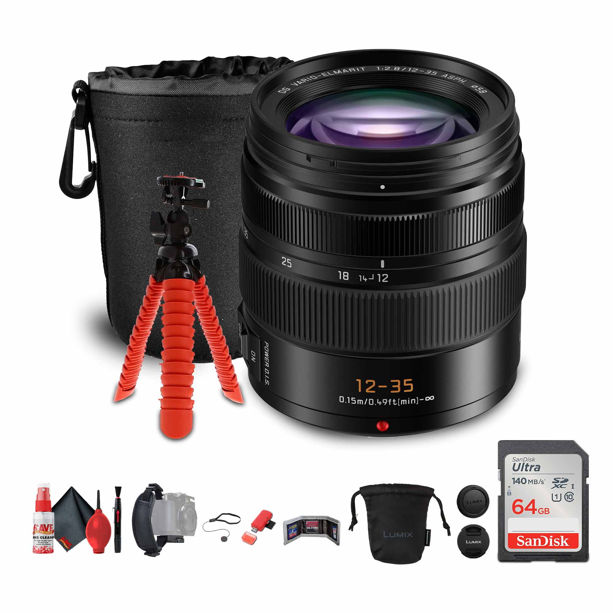Panasonic LUMIX S Series Camera Lens, 14-28mm F4-5.6 Ultra Wide