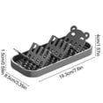 thumbnail image 3 of Soap Dish Organizer, Drainable Tray for Bathroom Soap and Kitchen Sink Accessory Storage, 3 of 6