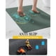 thumbnail image 5 of Alfombra de baño MontVoo con respaldo de goma, antideslizante, de secado rápido, color verde, 5 of 7