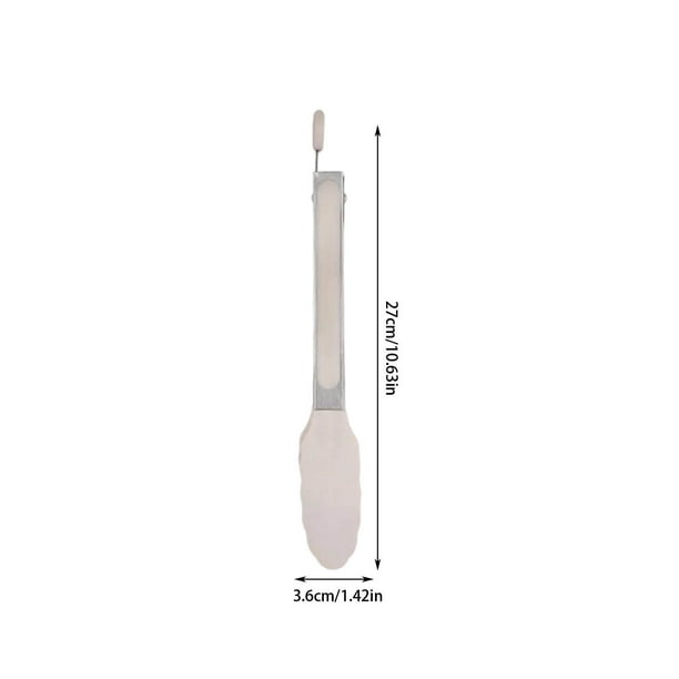 Pisexur Batería de cocina Espátula de silicona con mango de madera blanca, cuchara para sopa, pala para saltear, sartén antiadherente, juego de utensilios complementa para la cocina del hogar