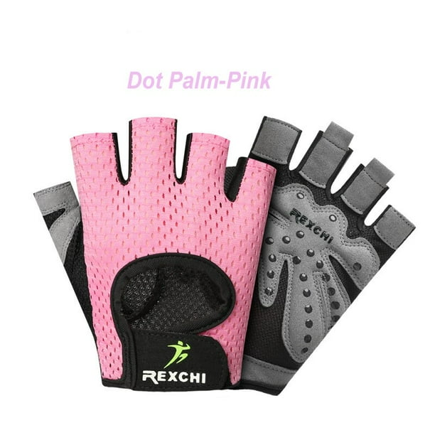 Guantes De Ciclismo Y Gimnasio Ziyonix - Media Punta, Agarre Antideslizante, Ajuste Cómodo Para Hombre Y Mujer