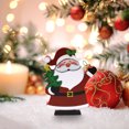 thumbnail image 5 of Discount! Fdelink Desktop Ornament Christmas Wooden Ornaments Santa Claues Christmas Snowman Desktop Ornaments Home Party Wooden Creative Crafts, 5 of 9