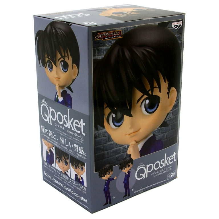 【中古】aniBD）ﾆｾｺｲ BOX /BD[10][240010402645] Shinichi Kudo Ver. B - Detective Conan Q Posket Case Closed