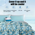 thumbnail image 7 of ToyKingdee Summer Washed Conditioned Quilt Summer Cool Quilt Washable Thin Quilt Quilt Core Student Bedroom Dormitory Summer Quilt, 7 of 7