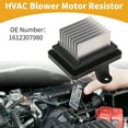 thumbnail image 2 of Unique Bargains HVAC Blower Motor Resistor Heater Blower Resistor No.1612307980 for Peugeot 308 2015-2020 Plastic Metal 1 Pc, 2 of 6