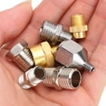 thumbnail image 1 of Suministros para compresor de aire, 7 piezas, adaptador de aerógrafo profesional, conector de aerógrafo, compacto y liviano, 1 of 14