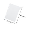 thumbnail image 2 of WEUVEB Con Bolsillos Multiusos Para Organizar Recibos Y Tarjetas Color Transparente, 2 of 8