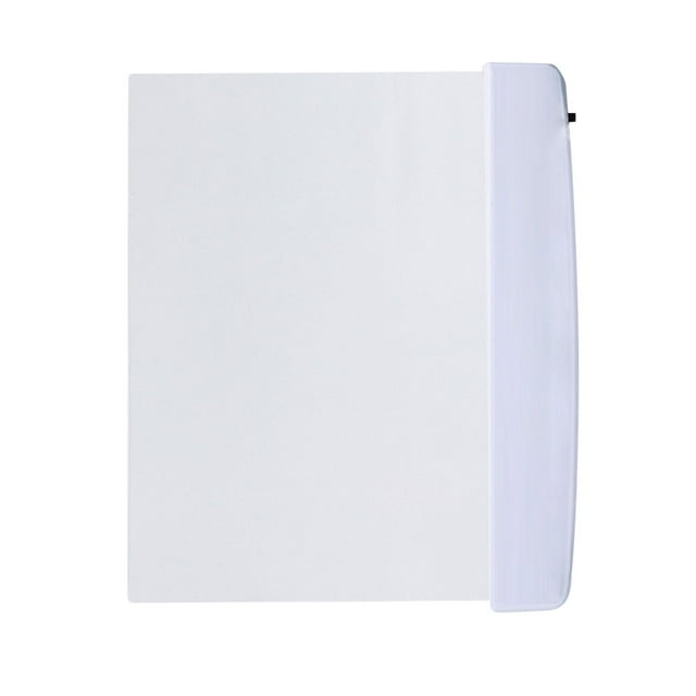 RBCKVXZ - 2 luces LED planas para libros (6,8 x 5,7 pulgadas), luz de página completa, panel iluminador inalámbrico, brillo ajustable, pilas AAA (no incluidas), luz de lectura nocturna portátil.
