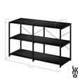 thumbnail image 2 of Mueble Para TV Credenza Con 6 Estantes Abiertos 140X77X34 negro, 2 of 7