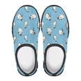 thumbnail image 5 of Psesaysky Penguins Pattern Casual Shoes for Little Girls Non-Slip Comfortable Durable Blue Loafers Size 11-15, 5 of 7