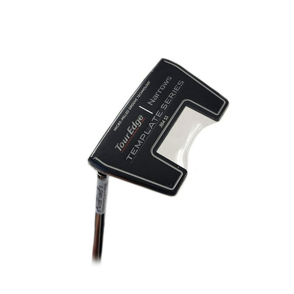 NEW LH Tour Edge Template Series Narrows Slant Neck Black 35" Putter