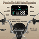 thumbnail image 4 of Motobici Electrica Honey whale U3-Pro Blanco, 4 of 5