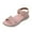 Pink, variant on ShiShine Womens Criss Cross Strap Athletic Walking Sandals Comfortable Lightweight Adjustable Ankle Strap Sandals