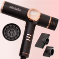 thumbnail image 1 of ELLA BELLA Secador de pelo iónico profesional con difusor Secador de iones negativos Adecuado para todo tipo de cabello Control inteligente del calor y velocidades de secado rápidas Diseño liviano Tec, 1 of 1