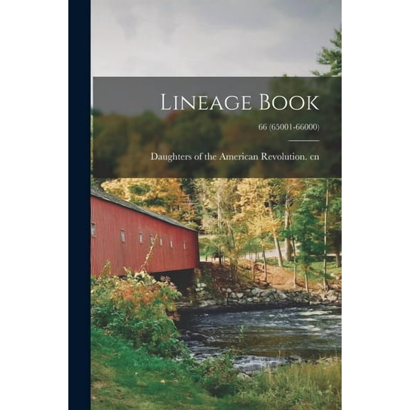 Lineage Book; 66 (65001-66000) (Paperback)