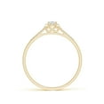 thumbnail image 2 of ANGARA Natural Pear-Shaped Diamond Halo Engagement Ring in 14K Yellow Gold for Women (Size-4x3mm| Color-G| Clarity-VS2) | April Birthstone, Anniversary, Jewelry Gift for Women | Natural Diamond Ring, 2 of 8